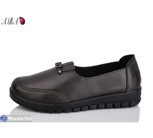 Туфлі жіночі на весну/осінь (8 пар р.38-43) бронзовий  "Aba"