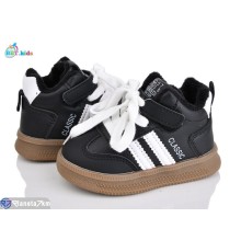 Дитячі кросівки на весну/осінь (8 пар р.21-26) чорний  "BBT"