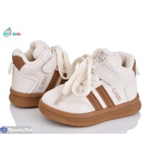 Дитячі кросівки на весну/осінь (8 пар р.21-26) бежевий  "BBT"