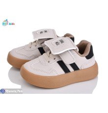 Дитячі кросівки на весну/осінь (8 пар р.21-26) сірий  "BBT"