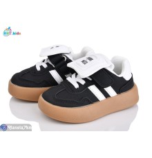 Дитячі кросівки на весну/осінь (8 пар р.21-26) чорний  "BBT"