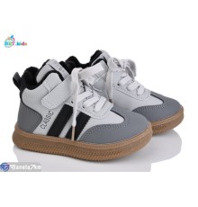 Дитячі кросівки на весну/осінь (8 пар р.26-31) сірий  "BBT"