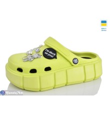 Кроки жіночі на літо (6 пар р.36-41) зелений  "LOTTOS"