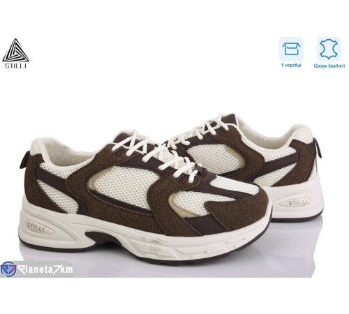 Кросівки жіночі на весну/осінь (8 пар р.36-41) коричневий  "STILLI Group"