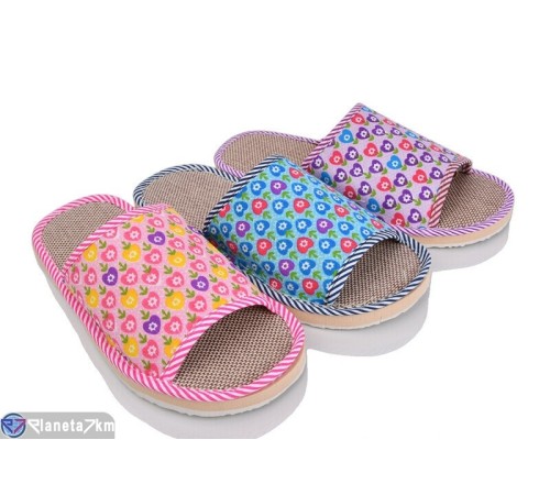 Тапки жіночі на весну/осінь (12 пар р.36-41) мікс  &quot;Mirella&quot;