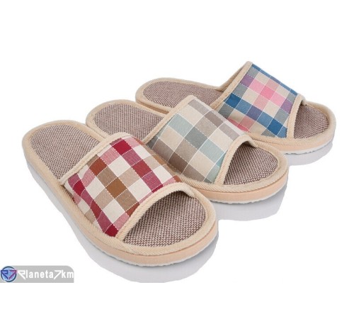 Тапки жіночі на весну/осінь (12 пар р.36-41) мікс  "Mirella"