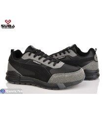 Кросівки чоловічі на весну/осінь (8 пар р.41-46) чорний  "SUBA"