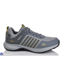 Кросівки чоловічі на весну/осінь (8 пар р.41-46) сірий  "KOMBO"