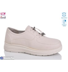 Туфлі жіночі на весну/осінь (8 пар р.37-42) бежевий  "Gukkcr"