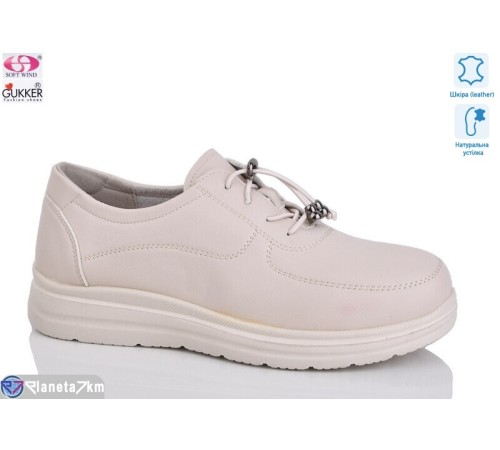 Туфлі жіночі на весну/осінь (8 пар р.37-42) бежевий  "Gukkcr"