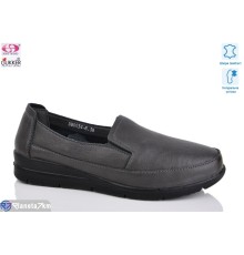 Туфлі жіночі на весну/осінь (8 пар р.37-42) сірий  "Gukkcr"