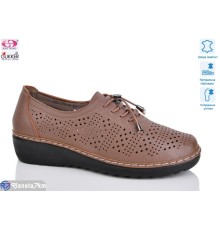 Туфлі жіночі на літо (8 пар р.37-42) коричневий  "Gukkcr"