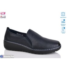 Туфлі жіночі на весну/осінь (6 пар р.41-43) синій  "Gukkcr"