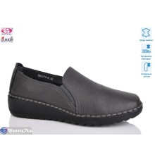 Туфлі жіночі на весну/осінь (6 пар р.41-43) сірий  "Gukkcr"