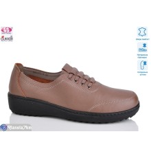 Туфлі жіночі на весну/осінь (6 пар р.41-43) коричневий  "Gukkcr"