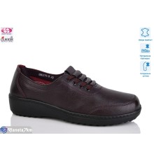 Туфлі жіночі на весну/осінь (6 пар р.41-43) бордовий  "Gukkcr"