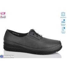 Туфлі жіночі на весну/осінь (6 пар р.41-43) сірий  "Gukkcr"