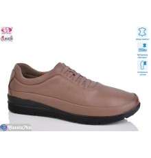 Туфлі жіночі на весну/осінь (6 пар р.41-43) коричневий  "Gukkcr"