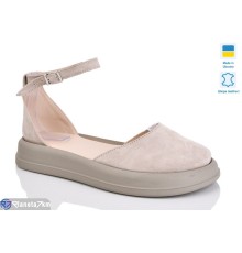 Туфлі жіночі на літо (6 пар р.37-41) бежевий  "LIKA"