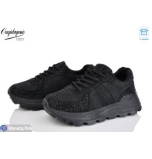 Кросівки жіночі на весну/осінь (8 пар р.37-41) чорний  "Dageni"