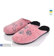 Тапки жіночі на весну/осінь (6 пар р.37-41) рожевий  "INPIRE"