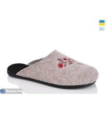 Тапки жіночі на весну/осінь (6 пар р.37-41) бежевий  "INPIRE"