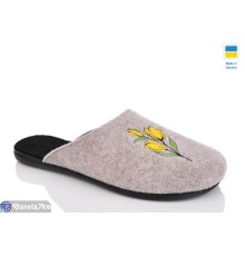 Тапки жіночі на весну/осінь (6 пар р.37-41) бежевий  "INPIRE"