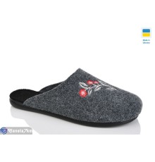 Тапки жіночі на весну/осінь (6 пар р.37-41) сірий  "INPIRE"