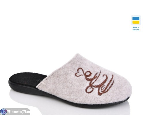 Тапки жіночі на весну/осінь (6 пар р.36-40) бежевий  "INPIRE"