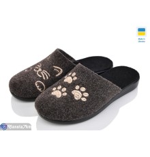Тапки жіночі на весну/осінь (6 пар р.37-41) коричневий  "INPIRE"