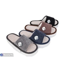 Тапки чоловічі на весну/осінь (12 пар р.40-45) мікс  "LUXORIS"