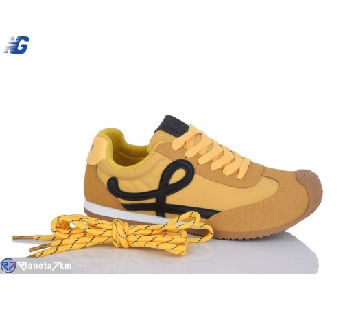 Кросівки жіночі на весну/осінь (8 пар р.36-41) жовтий  "Navigator"