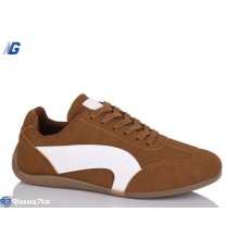 Кросівки жіночі на весну/осінь (8 пар р.36-41) коричневий  "Navigator"