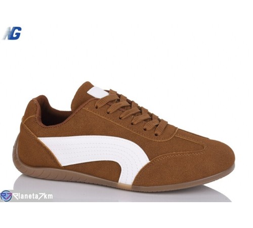 Кросівки жіночі на весну/осінь (8 пар р.36-41) коричневий  "Navigator"