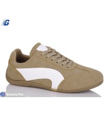 Кросівки жіночі на весну/осінь (8 пар р.36-41) бежевий  "Navigator"