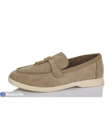 Туфлі жіночі на весну/осінь (8 пар р.36-41) коричневий  "CLAN"