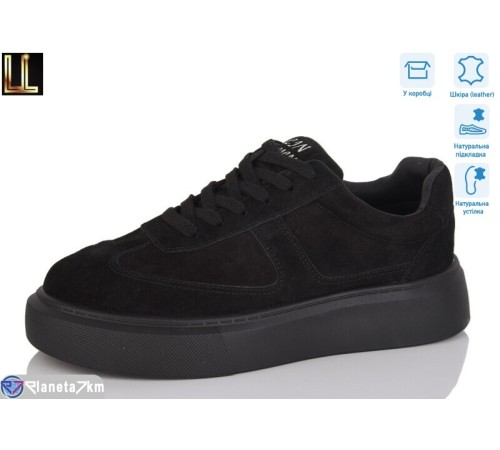 Дитячі кросівки на весну/осінь (8 пар р.36-41) чорний  "Lilin"