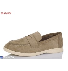 Туфлі жіночі на весну/осінь (8 пар р.36-41) коричневий  "QQ&Панда"