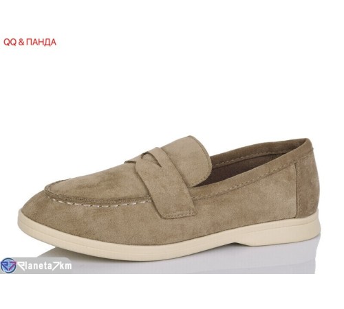 Туфлі жіночі на весну/осінь (8 пар р.36-41) коричневий  "QQ&Панда"