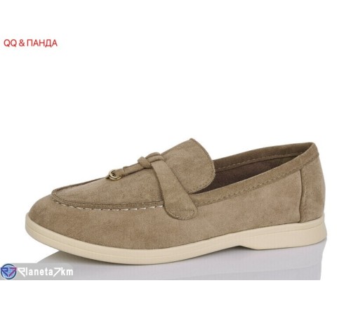 Туфлі жіночі на весну/осінь (8 пар р.36-41) коричневий  "QQ&Панда"