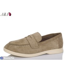 Туфлі жіночі на весну/осінь (8 пар р.36-41) коричневий  "Aba"