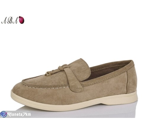 Туфлі жіночі на весну/осінь (8 пар р.36-41) коричневий  "Aba"