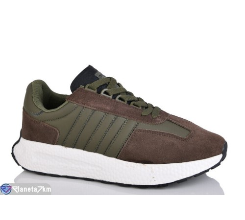 Кросівки чоловічі на весну/осінь (8 пар р.41-46) хакі  "DOFA"