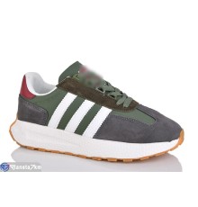 Кросівки чоловічі на весну/осінь (8 пар р.41-46) зелений  "DOFA"