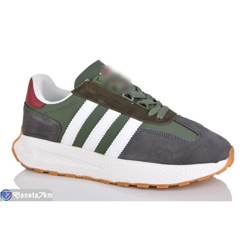 Кросівки чоловічі на весну/осінь (8 пар р.41-46) зелений  "DOFA"