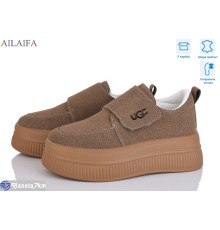 Кросівки жіночі на весну/осінь (8 пар р.36-41) коричневий  "Latifa"