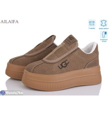 Кросівки жіночі на весну/осінь (8 пар р.36-41) коричневий  "Latifa"