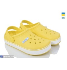 Кроки жіночі на літо (8 пар р.37-41) жовтий  "LEO"