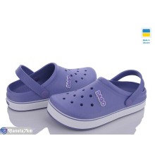 Кроки жіночі на літо (8 пар р.37-41) фіолетовий  "LEO"