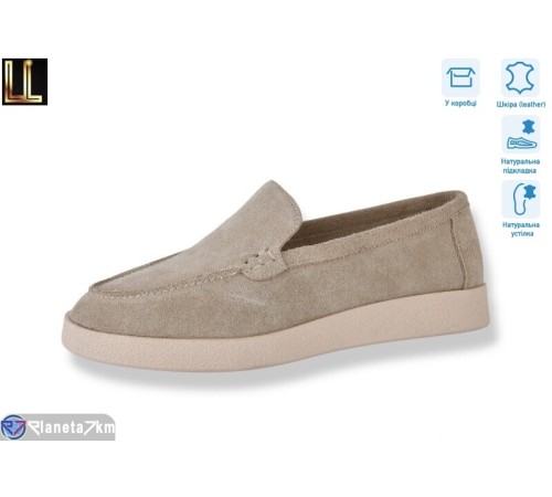 Туфлі жіночі на весну/осінь (8 пар р.36-41) бежевий  "Lilin"